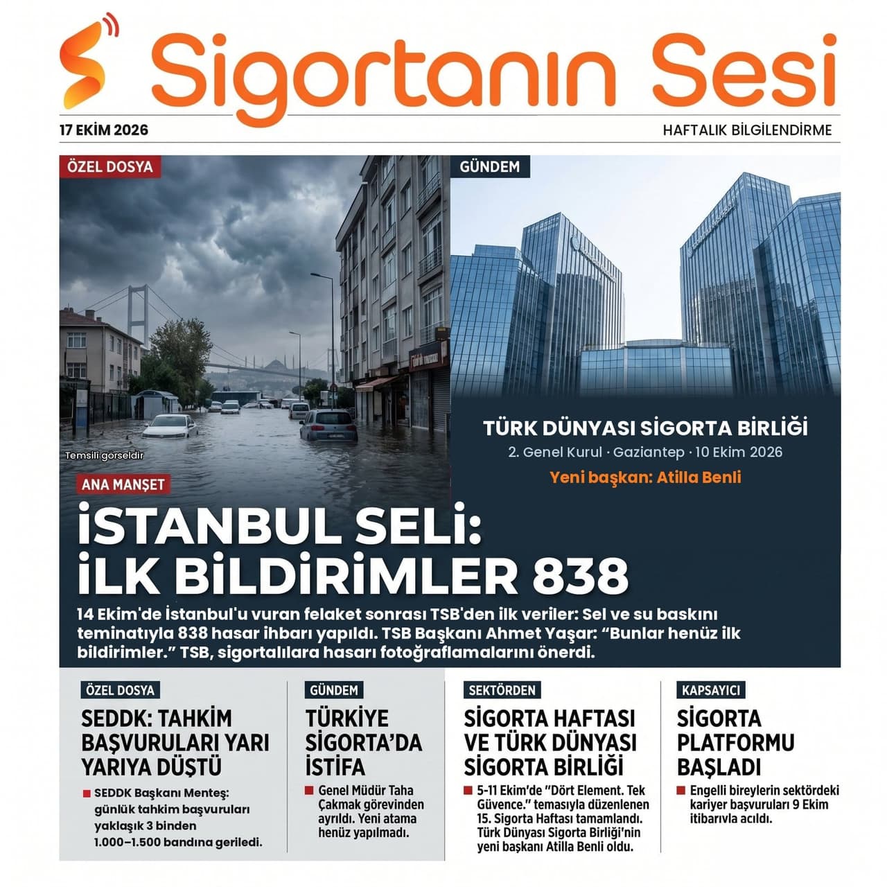 İstanbul selinden genel müdür istifasına: Sigorta sektöründe haftanın özeti