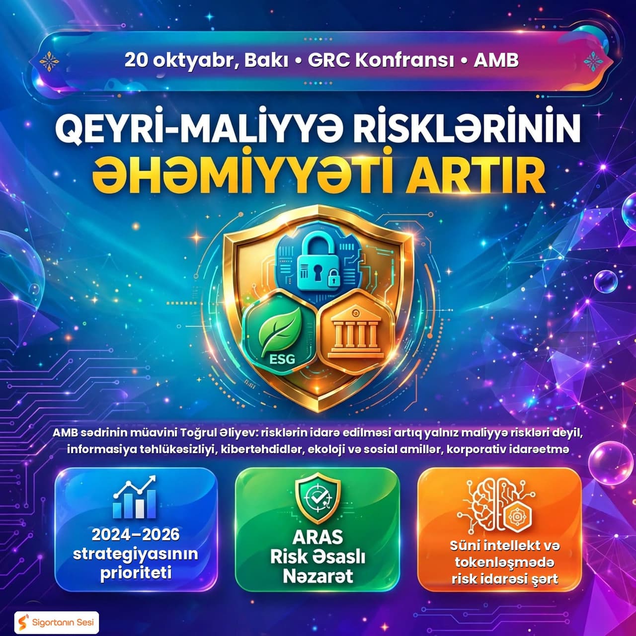 Mərkəzi Bank qeyri-maliyyə risklərini önə çəkir: Bəs sığortaçılar üçün nə dəyişəcək?