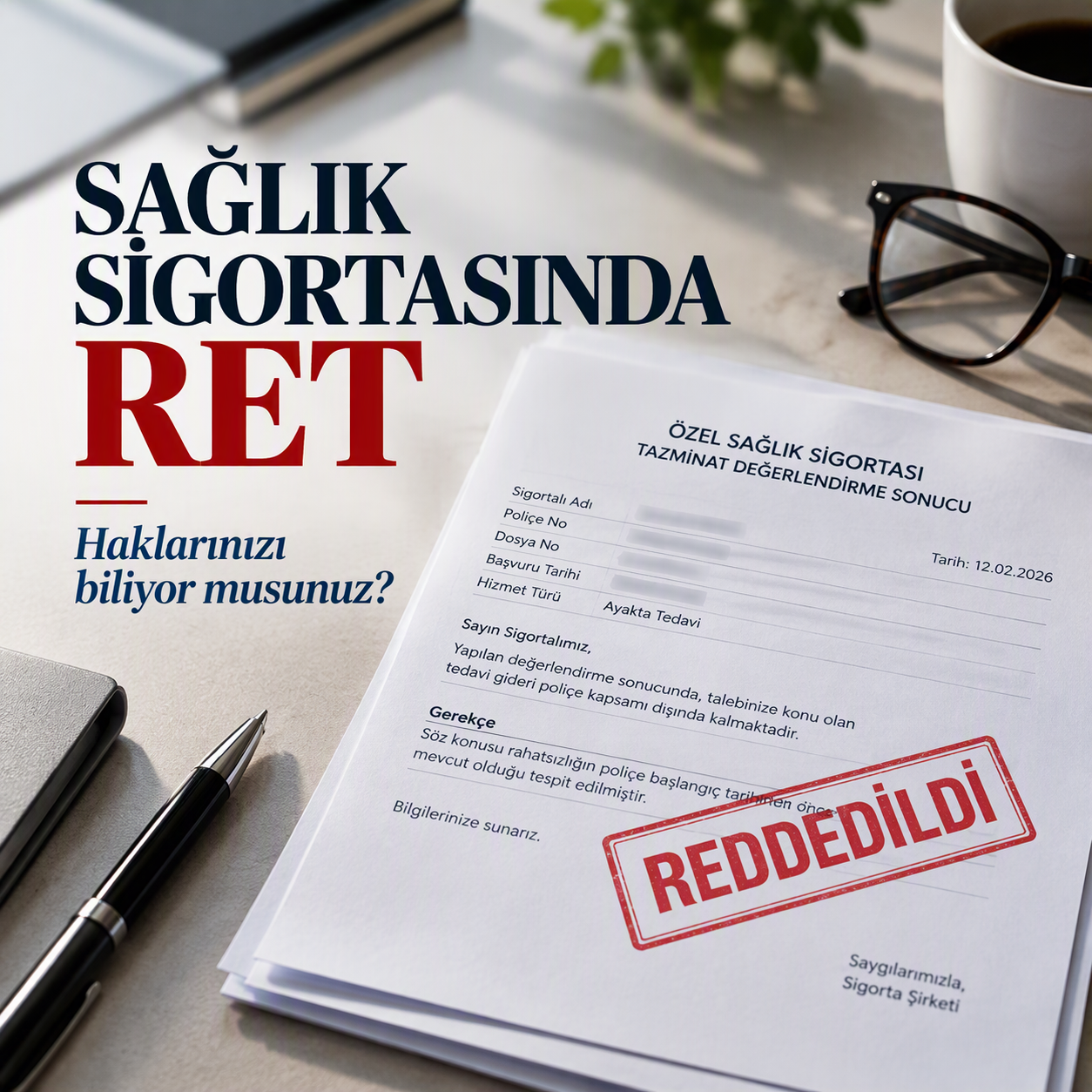 Sağlık sigortasında ret var, itiraz yok: Tahkimdeki 758 bin dosyanın yalnızca 655'i sağlık