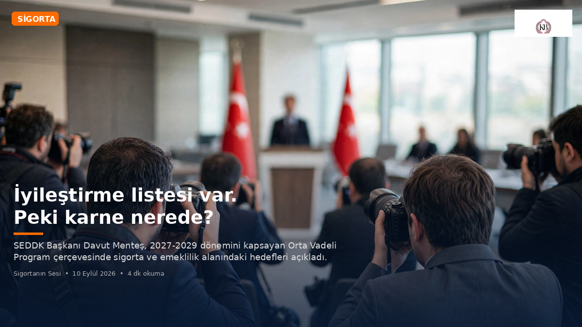 İyileştirme listesi var. Peki karne nerede?