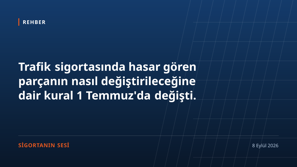 Aracınıza hangi parça takılacak? Artık siz karar veriyorsunuz