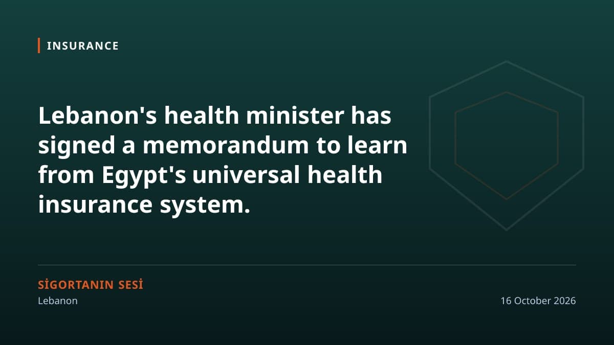 Lebanon looks to Egypt's universal health insurance model. Where do private health policies fit in?