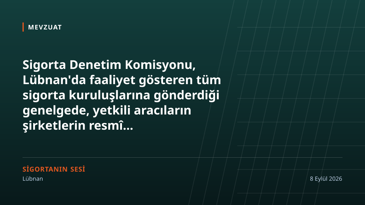 Komisyondan aracılara uyarı: resmî tarifenin üstüne ekleme yapılamaz