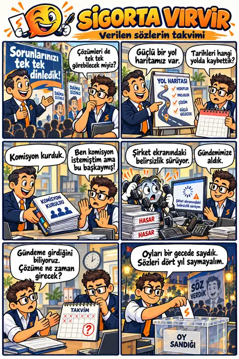 Karikatür 1: Takvimde kaybolan sözler