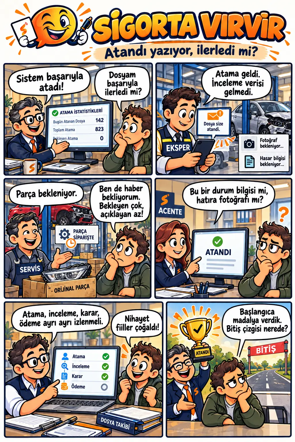 Karikatür 9: Atandı, ama süreç ilerledi mi?