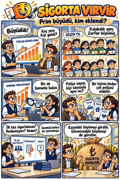 Karikatür 12: Prim büyüdü, kalabalık değişmedi
