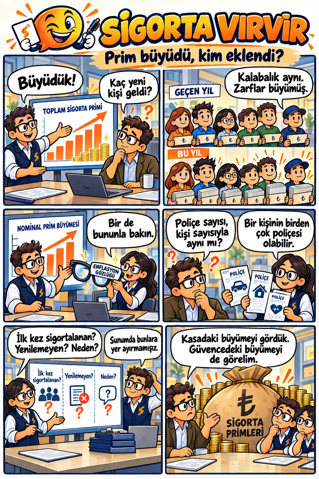 Karikatür 12: Prim büyüdü, kalabalık değişmedi